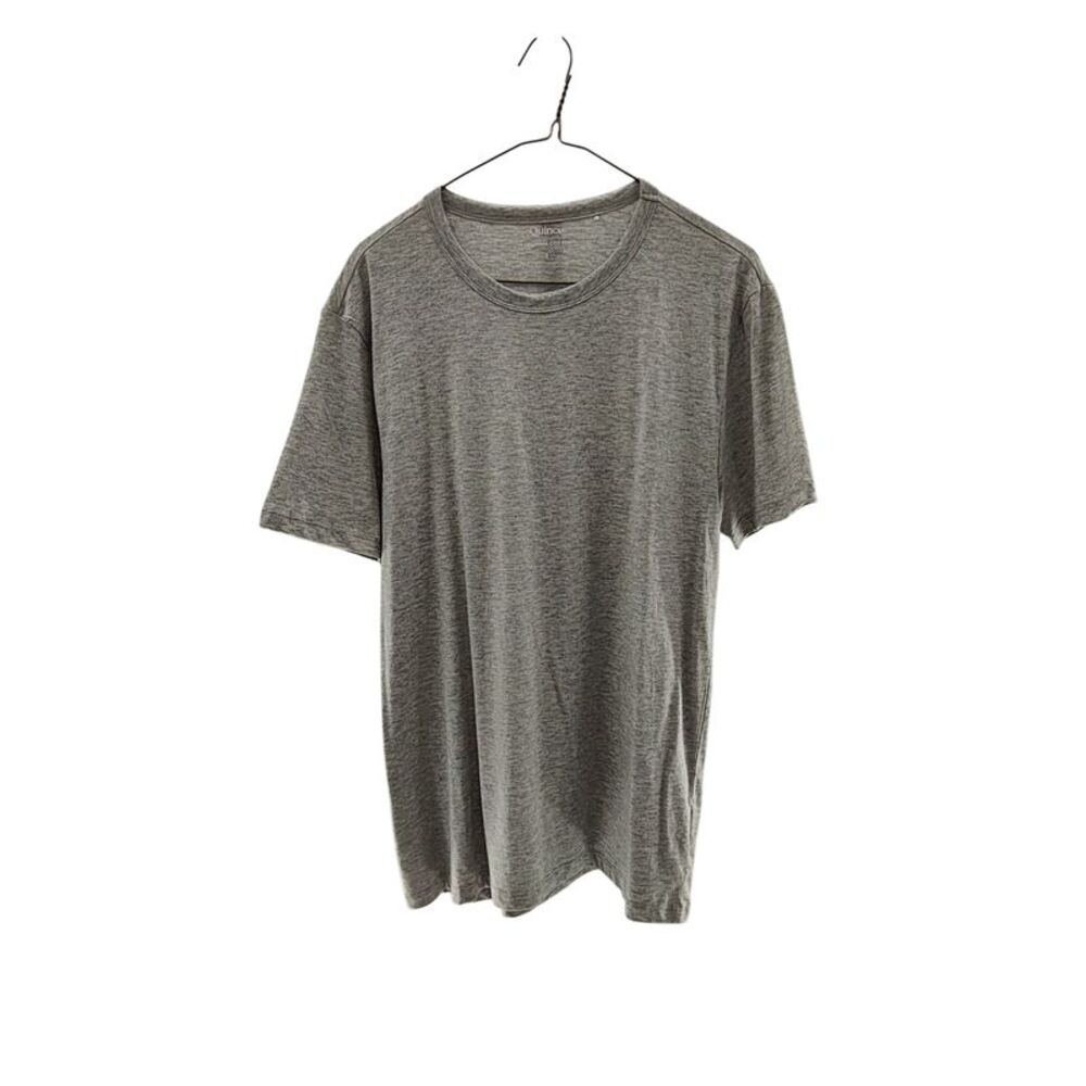 Quince Gray Sleeved Top S